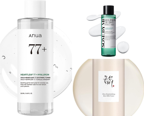 6 Best Korean Skin Care Product For Oily Skin ✨🌿 cover photo collage