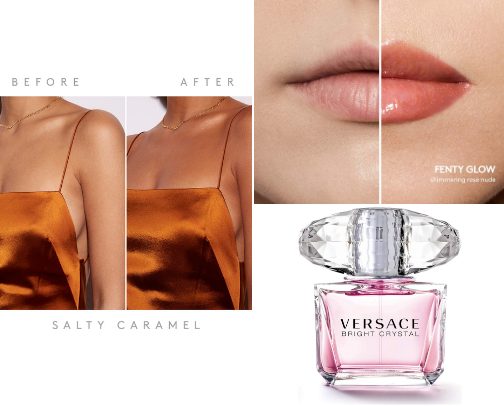 My favorite beauty recs cover photo collage
