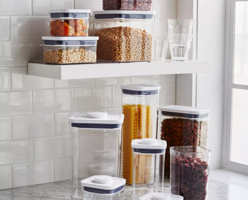 The Aesthetic Pantry & Kitchen Organization Guide cover photo collage