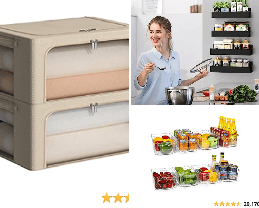 Storage & Organizers That Saved Me Space cover photo collage