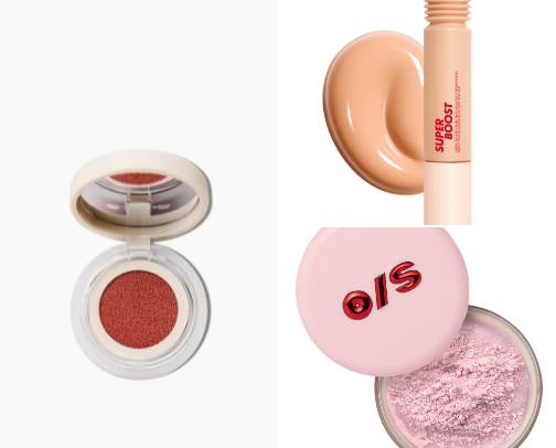 Natural makeup must haves:combo skin cover photo collage