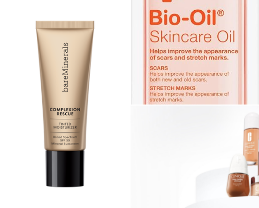 Your New Clear Skin Line Up cover photo collage