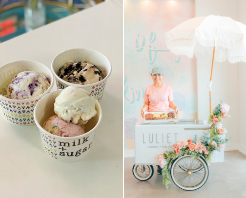 Ice cream with that homemade feel. 💚 cover photo collage
