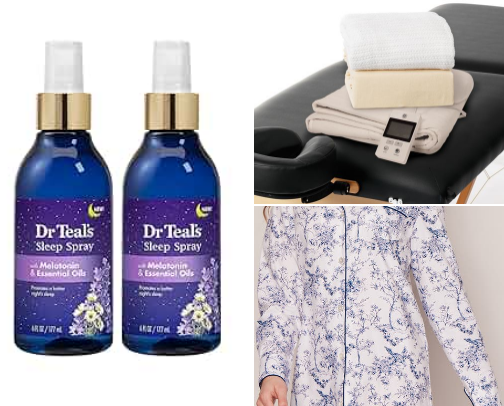 Sleep Aids for a Good Night's Sleep cover photo collage