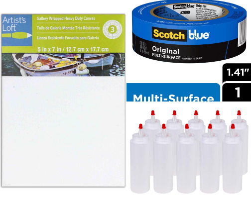Acrylic Pour Painting must haves for beginners cover photo collage