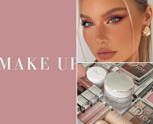 Makeup cover photo collage