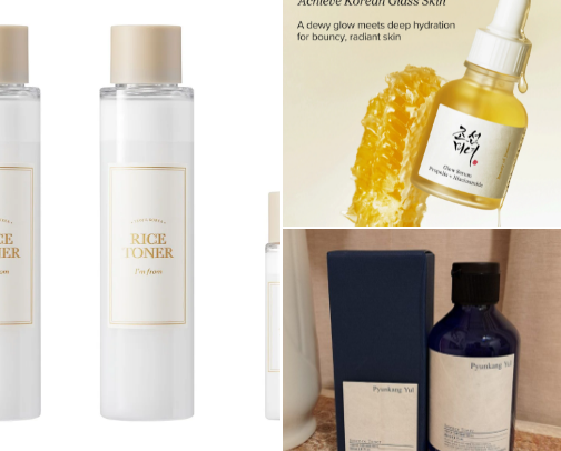 Skin care routine for beginners cover photo collage