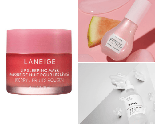 skincare💅🏻 cover photo collage