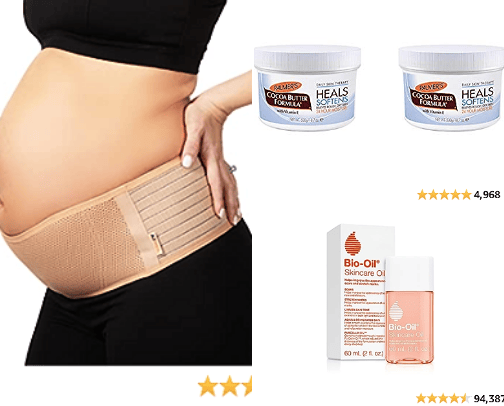 Pregnancy + Postpartum cover photo collage