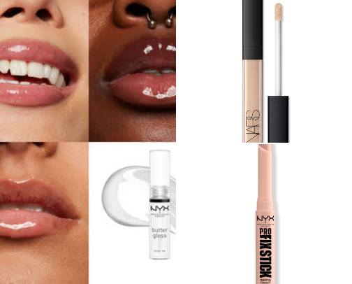 Simple but effective beauty recs cover photo collage