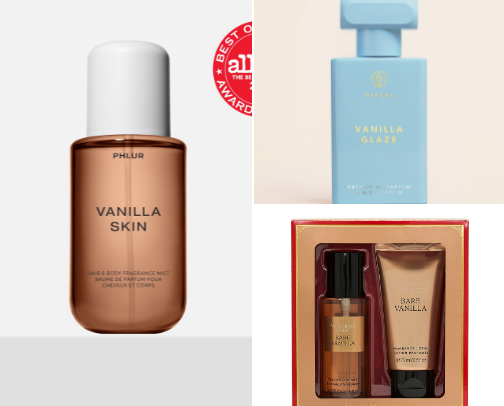 IT GIRL vanilla scents🍦 cover photo collage