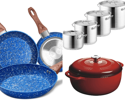 Cookware cover photo collage