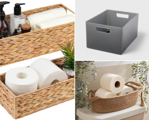 Trendy Bathroom Decor cover photo collage