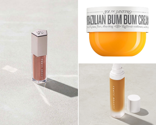 My favorite beauty recs cover photo collage