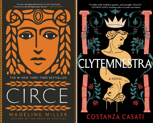 Books to Dive into the World of Greek Mythology cover photo collage