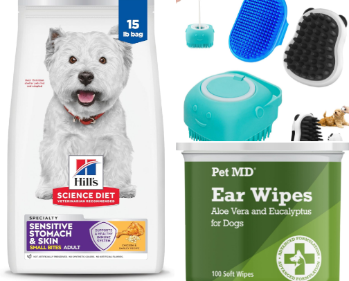 My dog essentials cover photo collage