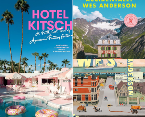 Read Free - Exploring Hotel Kitsch: A Pretty Cool Tour of America's Fantasy Getaways cover photo collage