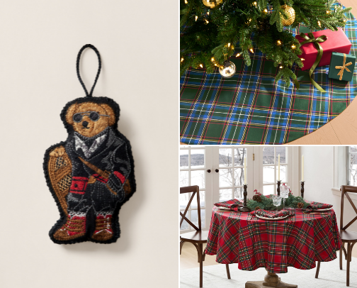 Ralph Lauren Christmas Vibes: Classic Holiday Style cover photo collage