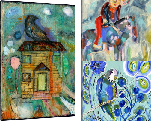 Art with story and soul cover photo collage