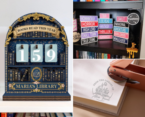 Bookish Gift Ideas cover photo collage