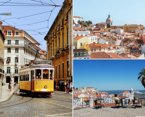 Lisbon Travel Tips: Viewpoints, Food & City Adventures cover photo collage