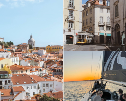 Lisbon Travel Tips: Viewpoints, Food & City Adventures cover photo collage