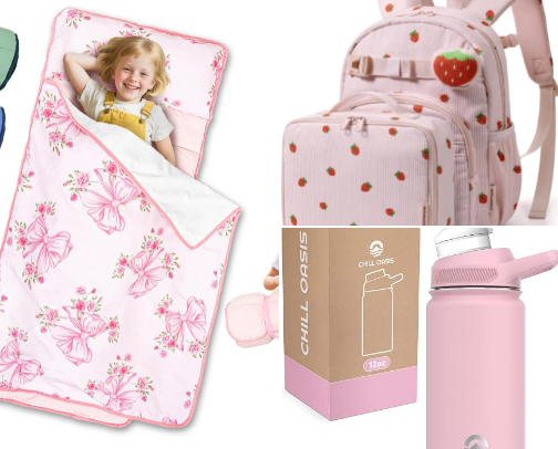 Kids must haves for school cover photo collage