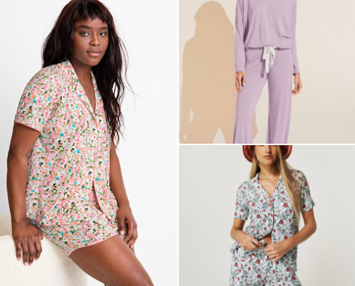 Sleepwear You’ll Actually Look Forward to Wearing cover photo collage