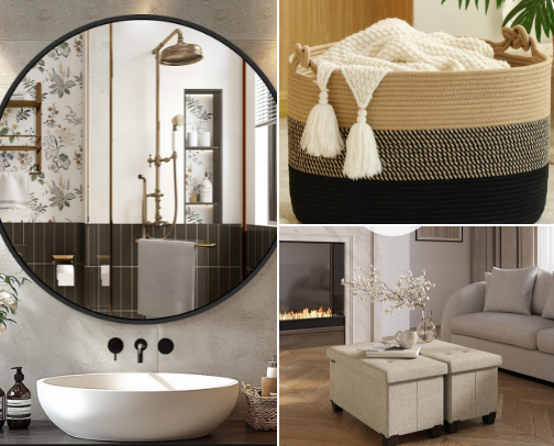 Small Space, Big Vibe: Home Decor That Fits Anywhere cover photo collage