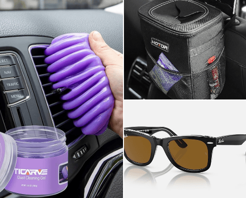 Car must haves cover photo collage