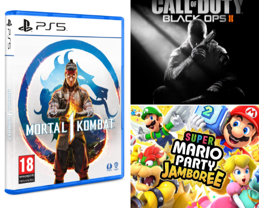 Videogames cover photo collage