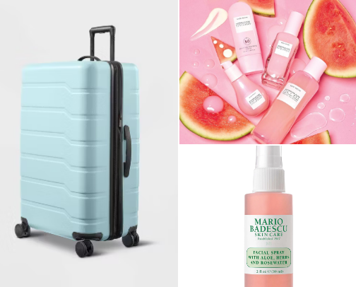 My travel necessities🌍🧳 cover photo collage