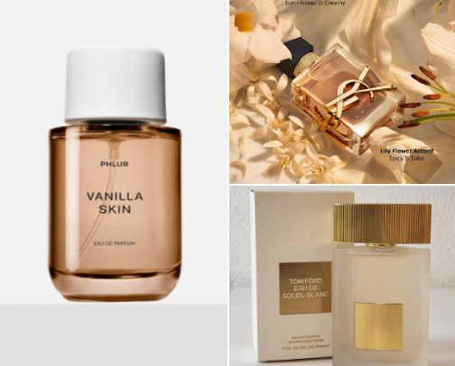 BEST PERFUMES THAT SMELL LIKE CLEAN LAUNDRY AND FRESH FLOWERS cover photo collage