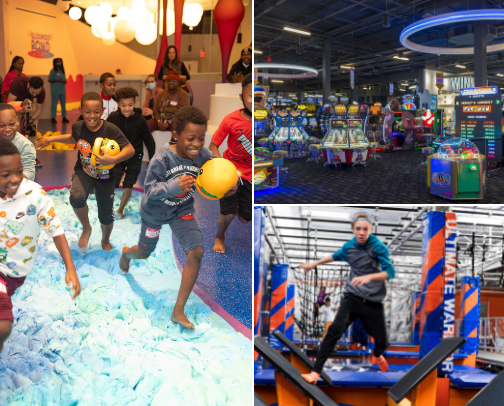 Fun family activities during cold weather months cover photo collage