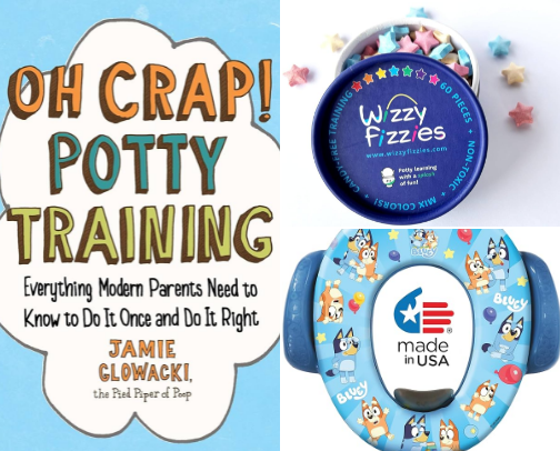 Potty Training Essentials cover photo collage