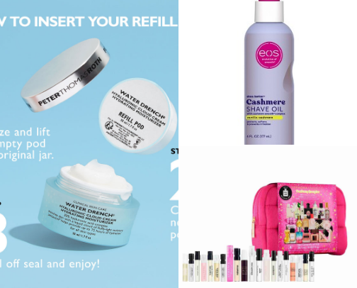 My favorite beauty recs cover photo collage