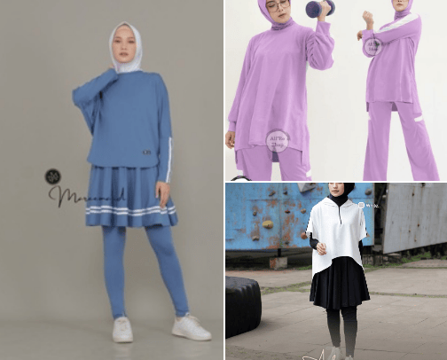 Essential Fashionable Modest Workout Clothes cover photo collage