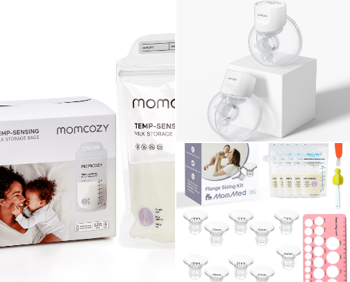 Pumping Must Haves cover photo collage