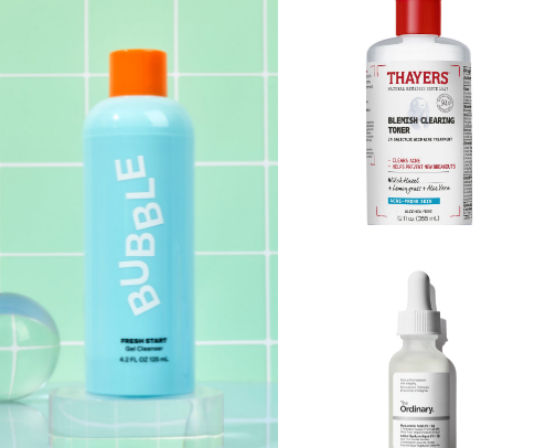 My go-to beauty products for a natural, hydrated face😚✨ cover photo collage