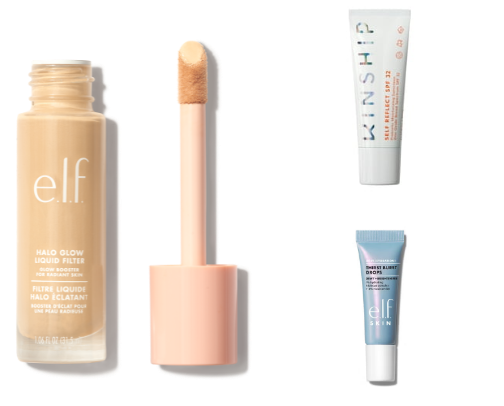 Easy 5 minute makeup routine! cover photo collage