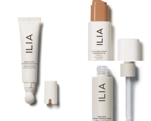 ILIA best Cosmetic Skin Care - Lip - Eye - Face cover photo collage