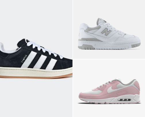 Basic but cute shoe recommendations cover photo collage