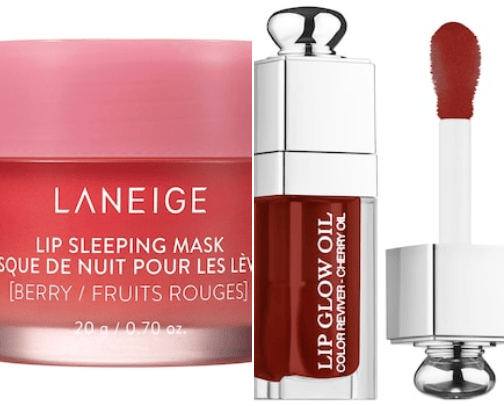 Lip care cover photo collage