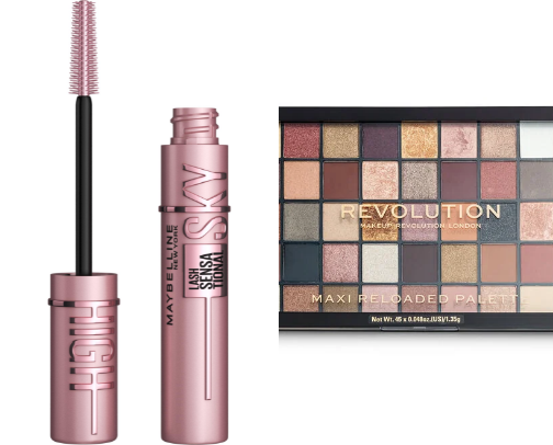Eyes and eyeliners cover photo collage