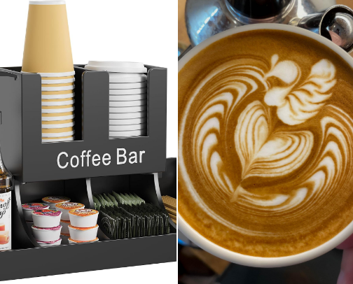 My favorite coffees and other coffee related items! Coffee makers,Flavorings and decor! cover photo collage