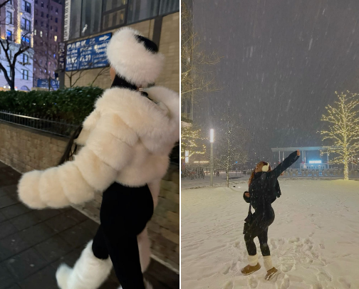 winter fitss 💕❄️ cover photo collage