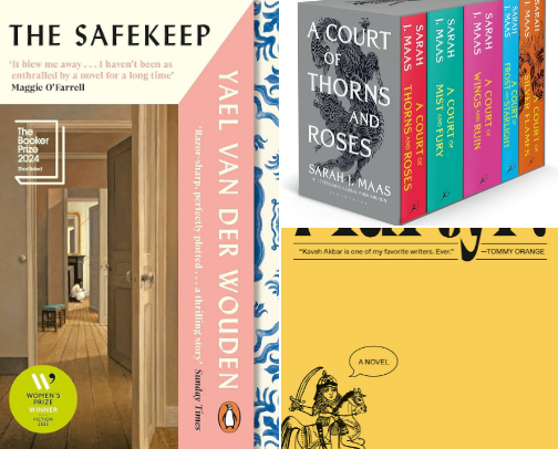 Book Reccs cover photo collage