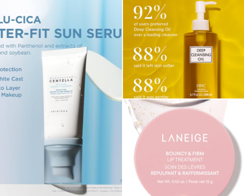 Travel Beauty Products I'd Pack for a Week at the Beach cover photo collage