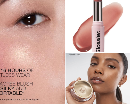 🪞 No Makeup Makeup cover photo collage