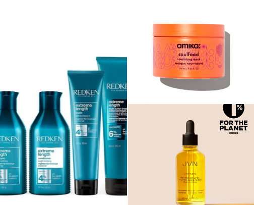 Care for your hair cover photo collage